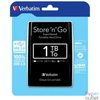 Kép 1/4 - 2,5" HDD (merevlemez), 1TB, USB 3.0, VERBATIM, fekete