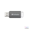 Kép 4/5 - Pendrive, 128GB, USB 2.0, VERBATIM "Databar", szürke