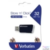Kép 1/3 - Pendrive, 32GB, USB 3.2, 80/25MB/sec, VERBATIM "Store n Click", fekete