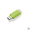 Kép 3/5 - Pendrive, 32GB, USB 2.0, VERBATIM "Databar", zöld