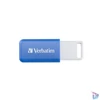 Kép 2/5 - Pendrive, 64GB, USB 2.0, VERBATIM "Databar", kék