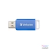 Kép 4/5 - Pendrive, 64GB, USB 2.0, VERBATIM "Databar", kék