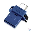 Kép 2/4 - Pendrive, 64GB, USB 3.2+USB-C adapter, VERBATIM "Dual"