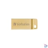 Kép 3/4 - Pendrive, 64GB, USB 3.2, VERBATIM "Executive Metal", arany