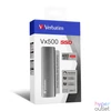 Kép 1/4 - SSD (külső memória), 480 GB, USB 3.2 Gen2, VERBATIM "Vx500", szürke