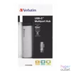 Kép 1/5 - USB elosztó-HUB, USB-C/USB 3.0/HDMI, VERBATIM