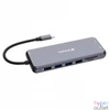 Kép 2/7 - USB elosztó-HUB, USB-C PD/2xHDMI/VGA/LAN/3xUSB/USB-C/2xUSB 2.0/SD/mSD/3,5jack VERBATIM