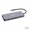 Kép 4/7 - USB elosztó-HUB, USB-C PD/2xHDMI/VGA/LAN/3xUSB/USB-C/2xUSB 2.0/SD/mSD/3,5jack VERBATIM