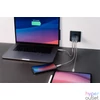Kép 8/8 - Hálózati töltő, 2xUSB-C PD (65W), USB-A QC 3.0, EU/UK/US, GaN, VERBATIM