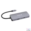 Kép 1/3 - USB elosztó-HUB, USB-C PD/1xHDMI/1xRJ45/2xUSB-A 3.2 Gen1, VERBATIM