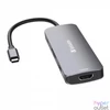 Kép 1/4 - USB elosztó-HUB, USB-C PD/2xHDMI/3xUSB-A/SD/mSD, VERBATIM