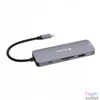 Kép 2/4 - USB elosztó-HUB, USB-C PD/2xHDMI/3xUSB-A/SD/mSD, VERBATIM