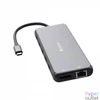 Kép 3/6 - USB elosztó-HUB, 2xUSB-C PD/2xHDMI/DP/6xUSB-A/RJ45/audio, VERBATIM