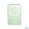 Kép 1/4 - Power bank, külső akkumulátor, mágneses (vezeték nélküli), 10.000mAh, kitámasztó, VERBATIM "Charge n Go", zöld