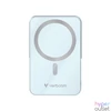Kép 1/4 - Power bank, külső akkumulátor, mágneses (vezeték nélküli), 10.000mAh, kitámasztó, VERBATIM "Charge n Go", kék