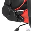 Kép 3/4 - Gamer szék, derékpárnával, fejpárnával, piros