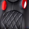 Kép 2/5 - Gamer szék karfával, fekete / piros, 71 x 53 cm / 53 x 47 cm