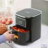 Kép 4/4 - Olaj nélküli fritőz, 220-240 V, 1450W, 5 L, érintőgombos