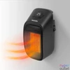 Kép 6/6 - Mini hősugárzó, 400W, LED kijelző, 230V, fekete