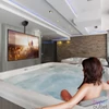 Kép 3/5 - TV mennyezeti tartókonzol, 360°, 32-55"