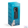 Kép 5/5 - Smart Wi-Fi-s videó kaputelefon szett, akkumulátoros, MicroSD, FHD, PIR, fekete