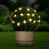 Kép 2/5 - LED szolár fényfüzér, méhecske, 2,3 m, 20 LED, melegfehér