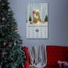Kép 2/2 - LED-es fali kép, kalendárium, 3 melegfehér LED, 30 x 50 cm