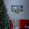 Kép 2/2 - LED-es fali hangulatkép, "Let it snow",  2 x AA, 40 x 30 cm
