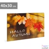 Kép 1/2 - LED-es fali hangulatkép, "Hello ősz",  2 x AA, 40 x 30 cm
