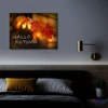 Kép 2/2 - LED-es fali hangulatkép, "Hello ősz",  2 x AA, 40 x 30 cm