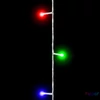 Kép 4/5 - Fényfüzér, 50 db LED, színes, hálózati, 5 m, 8 program