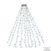 Kép 2/5 - LED karácsonyfa fényfüzér, 1,9 m, 120 LED, hidegfehér, IP44