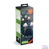 Kép 4/4 - LED-es szolár lámpa, 12 db mini gomba, melegfehér, 28,5 cm x 4 m
