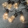 Kép 2/5 - Szolár LED fényfüzér, villanykörte design, 30 LED, 180 cm