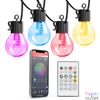 Kép 1/5 - Smart fényfüzér, 25 db RGB LED, 7,5 m , bluetooth, 100-240V, 7W