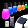 Kép 1/5 - Smart szolár fényfüzér, 30 db RGBIC LED, 13 m, bluetooth