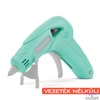 Kép 1/4 - Ragasztópisztoly, akkumulátoros, Type-C, 7 mm, 10W, mentazöld