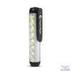 Kép 1/3 - LED-es zseblámpa, munkalámpa móddal, 400 mAh akkumulátor, XPE + SMD LED, 500 lm, IP55, ezüst