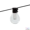 Kép 5/5 - Smart szolár fényfüzér, 15 db fehér LED, állítható színhőmérséklet, 7,5 m, bluetooth