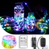 Kép 2/5 - Smart fényfüzér, 100-240V, 66 RGB LED, 10 m, Bluetooth