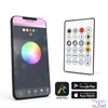 Kép 3/5 - Smart fényfüzér, 100-240V, 66 RGB LED, 10 m, Bluetooth