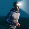 Kép 2/5 - Fejlámpa gesztusvezérléssel, piros / fehér COB LED, 800 mAh akkumulátor, IP54