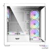 Kép 2/7 - Darkflash DS900 számítógépház (fehér) + 7 ARGB ventilátorok