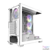 Kép 6/7 - Darkflash DS900 számítógépház (fehér) + 7 ARGB ventilátorok