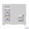 Kép 5/10 - Darkflash FT418 számítógépház + 6 ARGB ventilátor (fehér)