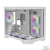 Kép 8/10 - Darkflash FT418 számítógépház + 6 ARGB ventilátor (fehér)