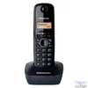 Kép 1/3 - KX-TG1611HGH DECT vezetékes telefon - fekete