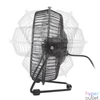 Kép 2/3 - Asztali USB-s venilátor, 18cm fekete 51110