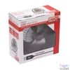 Kép 3/3 - Asztali USB-s venilátor, 18cm fekete 51110