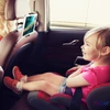 Kép 2/6 - SUHZ-01 Autós telefon és tablet tartó, 4,7"-12,9"-ig, fejtámlára rögzíthető, univerzális, fekete